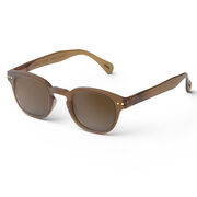 Magritte brown pipe sunglasses